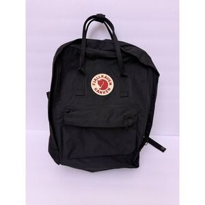 Fjallraven Kanken 23510 Classic Unisex Water resistant Zip Backpack In Black